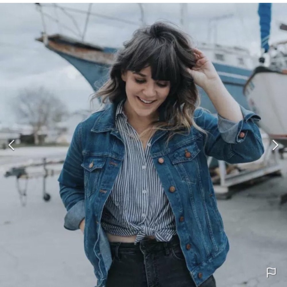 Madewell The Jean Jacket in Pinter Wash XS - Picture 4 of 6